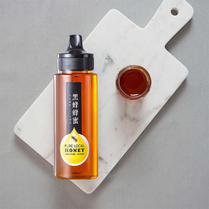 زجاجات المشروبات البلاستيكية ضغط شراب 350 جم 250 جم 5