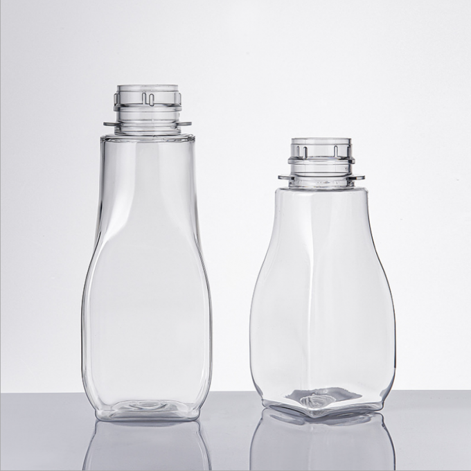 10.5 أوقية زجاجة ضغط بسيطة من شراب السكر 300 جرام 250 جرام شعار مخصص 5