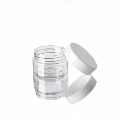 1.76oz Plastic Cosmetic Containers PET 8 Oz Recylable Amber