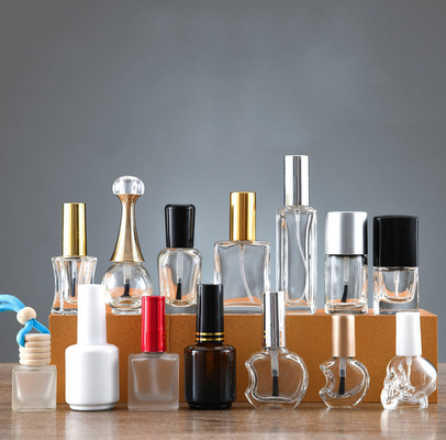 Glass 15ml Empty Nail Polish Bottles H2.6in
