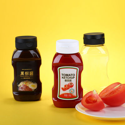 transparent Silicone 12 Oz Spice Plastic Seasoning Bottle 360ml 5ft