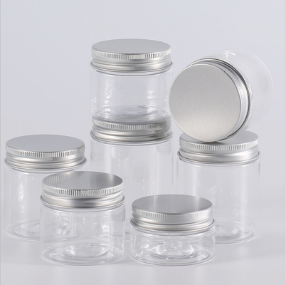 2.3 Inch Dia PET Peanut Butter Plastic Container Jars 2oz With Leakproof Gasket