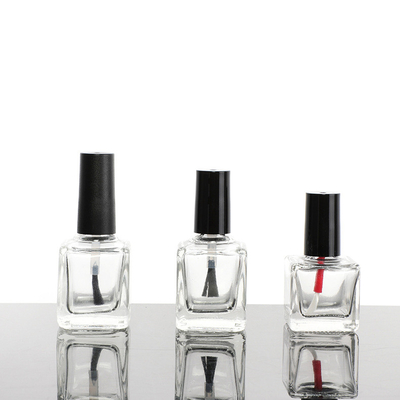 OEM Empty UV Gel Nail Polish Bottle 5ml 15ml With Brush Screen Printing