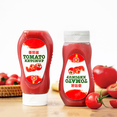 QZH 330ml Plastic Seasoning Bottles Ketchup And Mustard Squeeze Bottles Squeezable