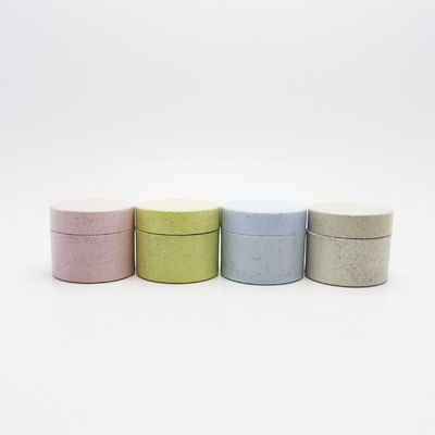 5g 10g 30g Wheat Straw Biodegradable Cosmetic Jars For Skin Care Cream