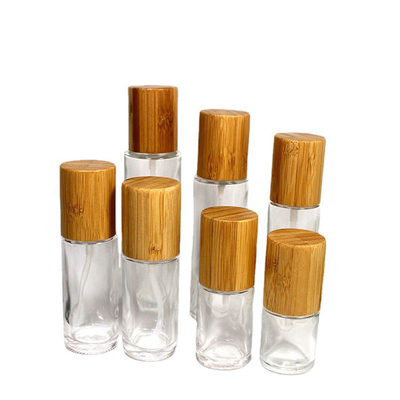 Frosted Glass Cream Biodegradable Cosmetic Jars 0.35oz To 3.5oz Sprayer Pump