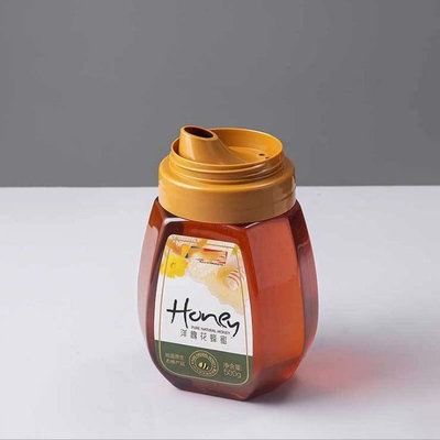 300g 500g 1000g Honey Bottles Reflux Inlet Sealing Plastic Seasoning Bottles