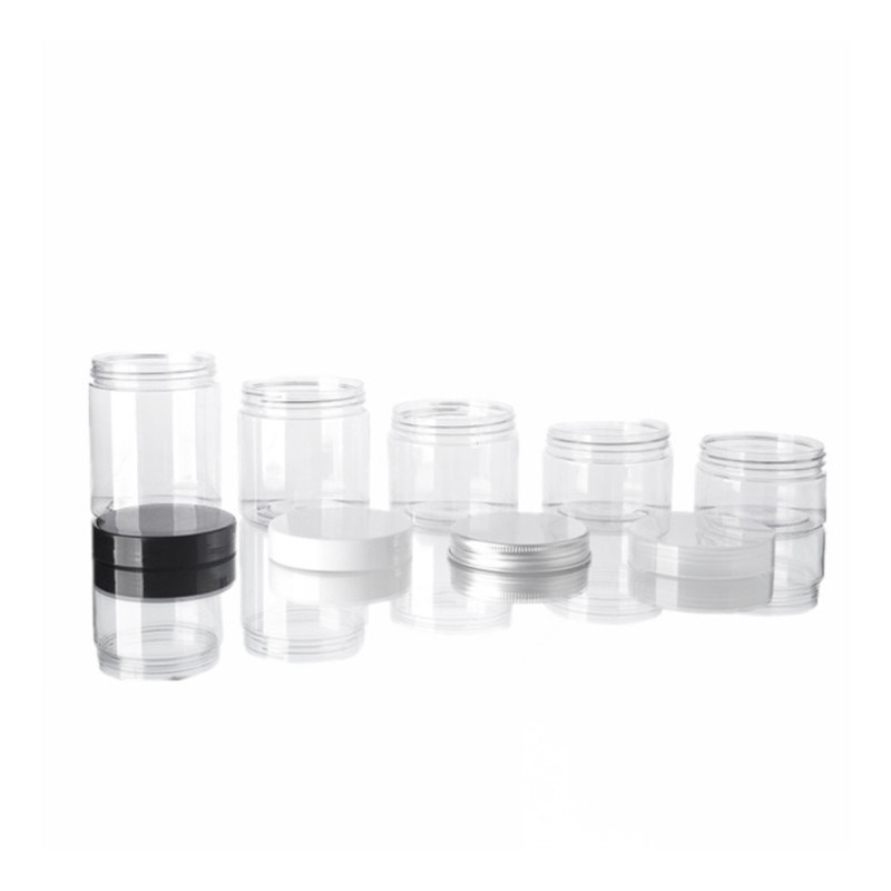 1.76oz Plastic Cosmetic Containers PET 8 Oz Recylable Amber