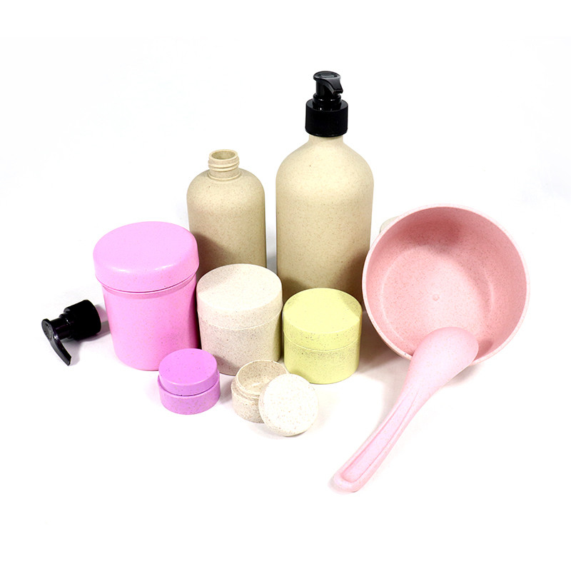 Degradable Cosmetic Plastic Lotion Pump Bottle 250ml Recyclable For Face Cream