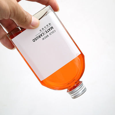 Good price ISO9001 زجاج زجاجة نبيذ المياه المسطحة مسح 100 مل 200 مل حاوية ويسكي الانترنت