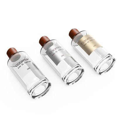 Good price 50mm Dia 3.5oz زجاجات عطر زجاجية كريستال SGS Round Custom LOGO الانترنت