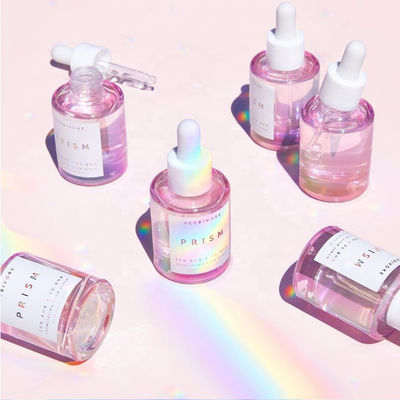 Good price زجاجة قطارة زجاجية كهرمانية زرقاء شفافة 1 أوقية غطاء مضاد للصدمات الانترنت