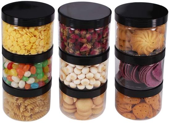 Good price 260 مل 10 * 6.5 سم زجاجات توابل بلاستيكية زجاجات تخزين بلاستيكية محكمة الإغلاق قابلة لإعادة التدوير الانترنت