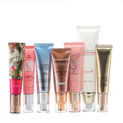 Good price HDPE LLDPE مضخة هوائية أنبوب تغليف مستحضرات التجميل فارغة مخصصة 13oz الانترنت