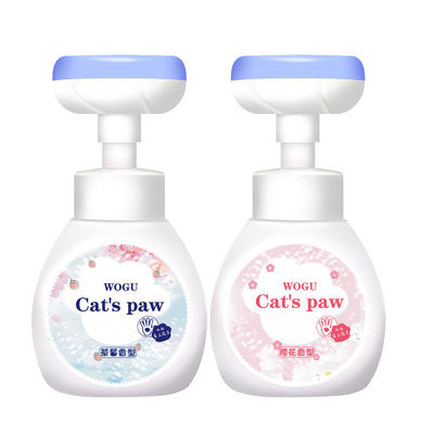 Good price مضخة موزع صابون يدوي عديم الرائحة بختم الزهور 200 مل PETG الانترنت