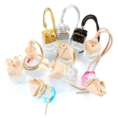 Good price زجاجة عطر زجاجية معلقة للسيارة ، موزع للزيت العطري ، معطر هواء للسيارة للعلاج بالروائح الانترنت