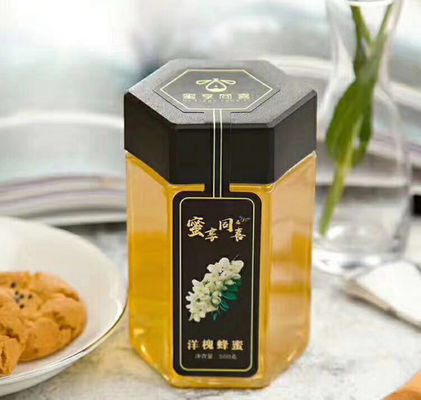 Good price 180 مل 215 مل مسدس بلاستيك شفاف جرة الحيوانات الأليفة لإعادة تدوير تغليف المواد الغذائية الانترنت